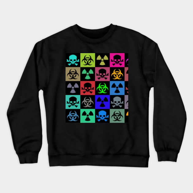 SKULL ART Crewneck Sweatshirt by c1designer